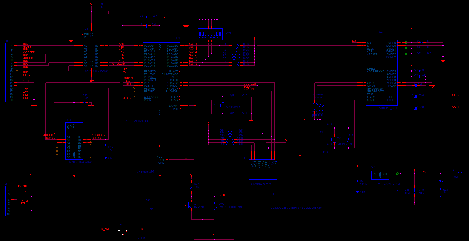 Hardware Schematic and PCB Design
